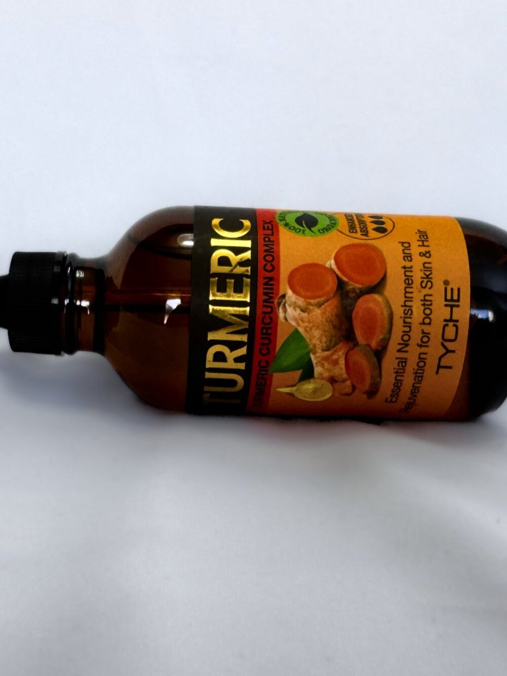 2 Pack Tyche Turmeric Curcumin Complex Hair Oil Nourishes & Rejuvenates 4 fl oz - Picture 3 of 3